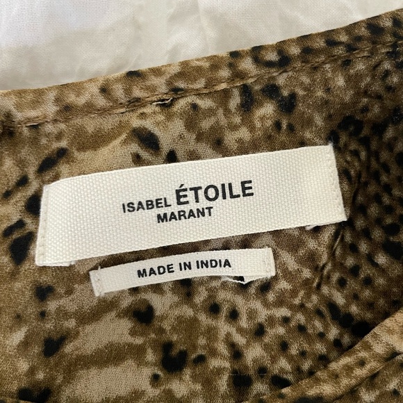 Isabel Marant Python ruffle dress NWOT - Picture 8 of 14